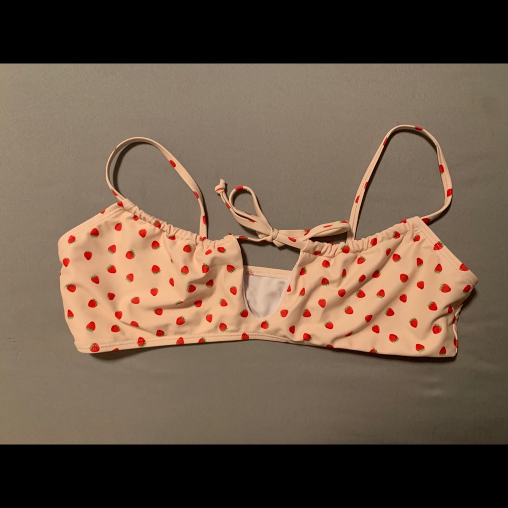 Strawberry Bikini Top